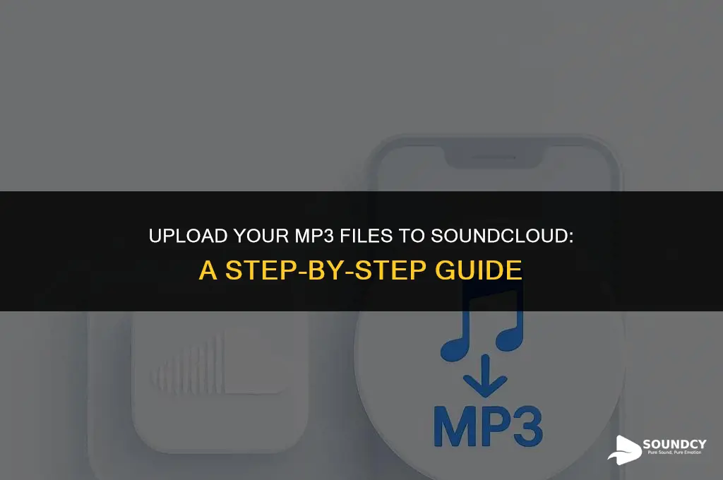 how to put my mp3 files to sound cloud
