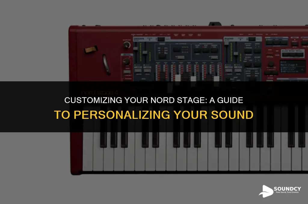 how to put my own sound in nord stage