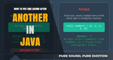 Sequencing Sounds in Java: A Step-by-Step Guide