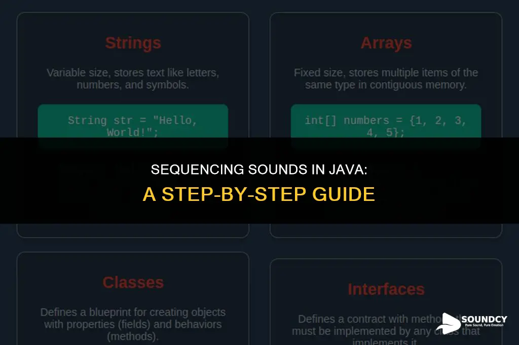 how to put one sound after another in java