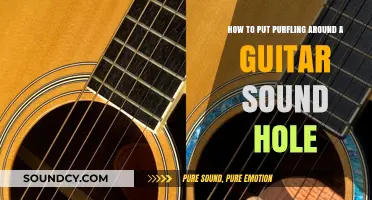 Enhancing Your Guitar's Aesthetics: A Guide to Installing Sound Hole Purfling