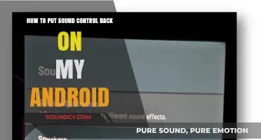 Reclaiming Audio Control: A Guide to Restore Sound Settings on Android
