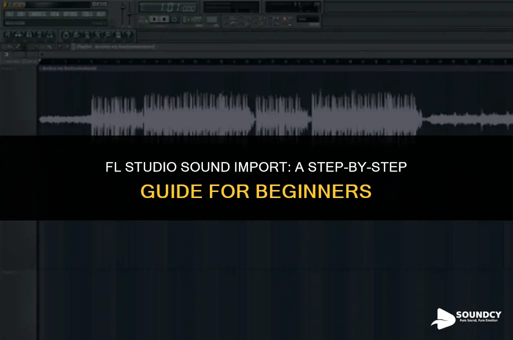 how to put sound files in a fl studio