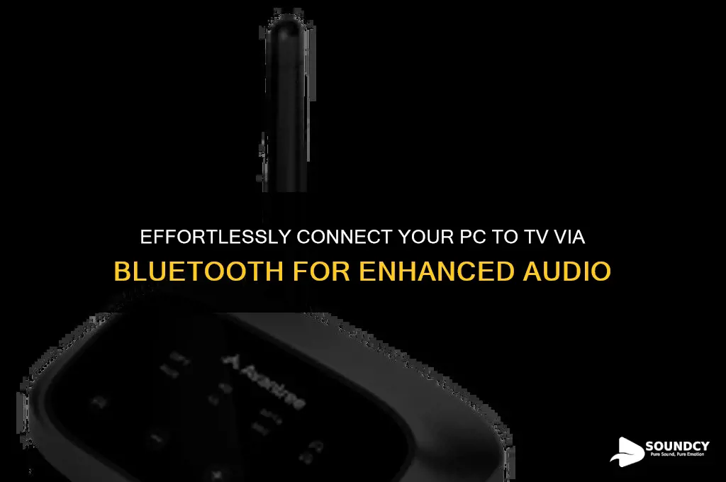 how to put sound on tv from pc bluetooth