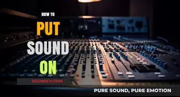 Mastering Audio Setup: A Simple Guide to Putting Sound On