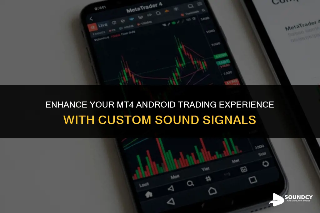 how to put sound signals on mt4 android indicator
