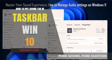 Effortlessly Access Sound Settings: Taskbar Tips for Windows 10