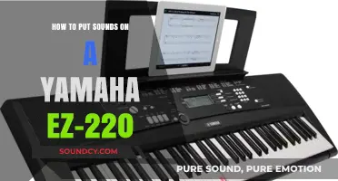 Adding Melodies to Your Yamaha EZ-220: A Beginner's Guide