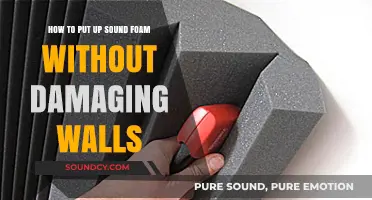 Effortless Acoustic Foam Installation: Protect Your Walls, Enhance Your Sound