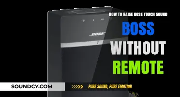 Effortlessly Control Your Bose Touch Sound Boss: A Remote-Free Guide