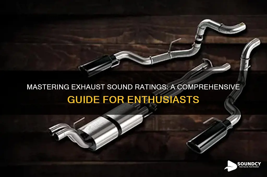 how to rate exhaust sound