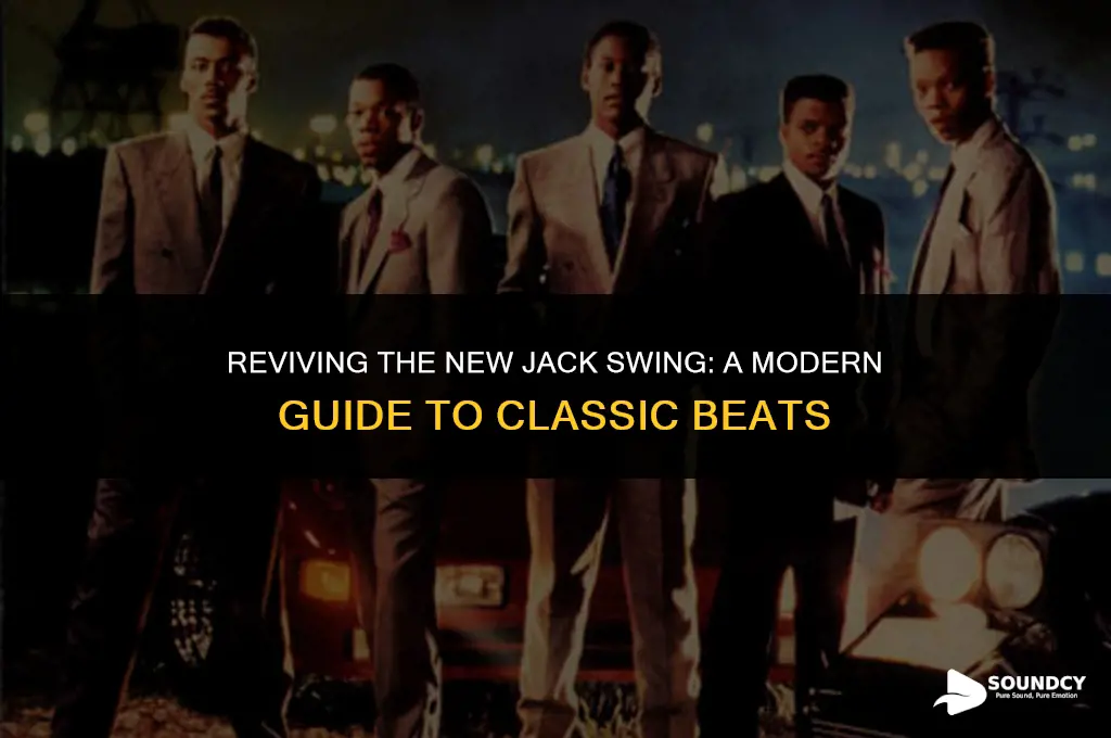 how to re create the new jack swing sound