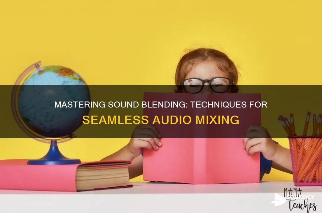 how to reach sound blending