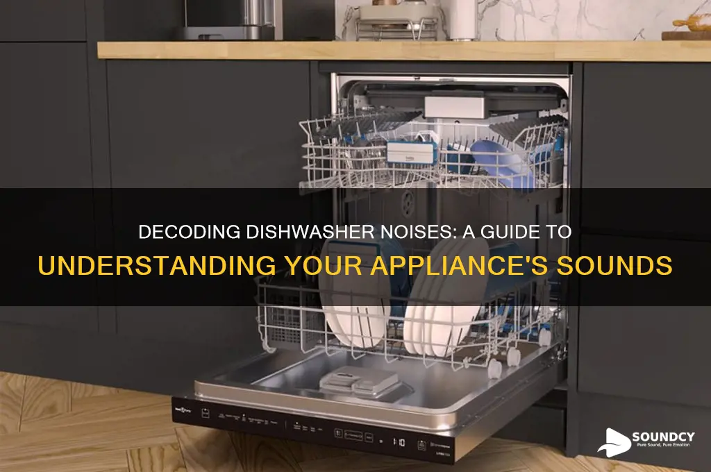 how to read dishwasher sound