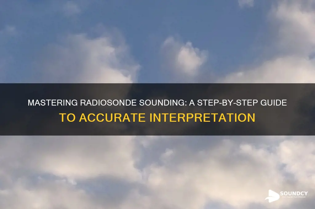 how to read radiosonde sounding
