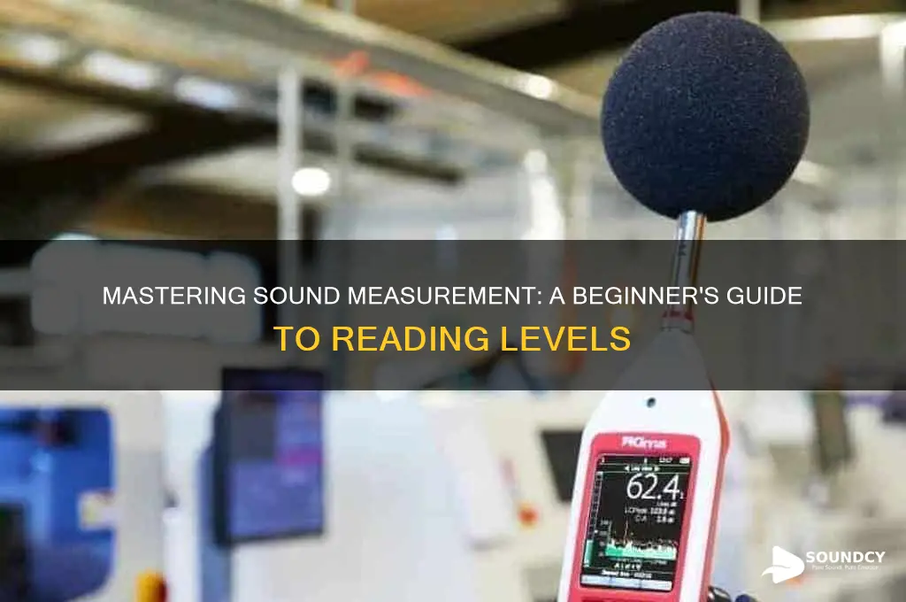 how to read sound levels