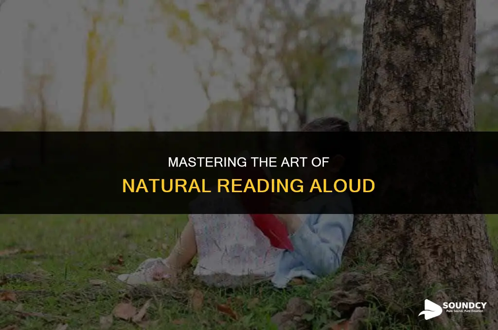 how to read without sounding like you are reading
