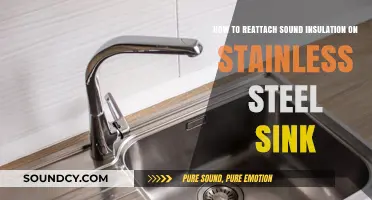 Revamping Your Kitchen: A Guide to Reattaching Sound Insulation on Stainless Steel Sinks