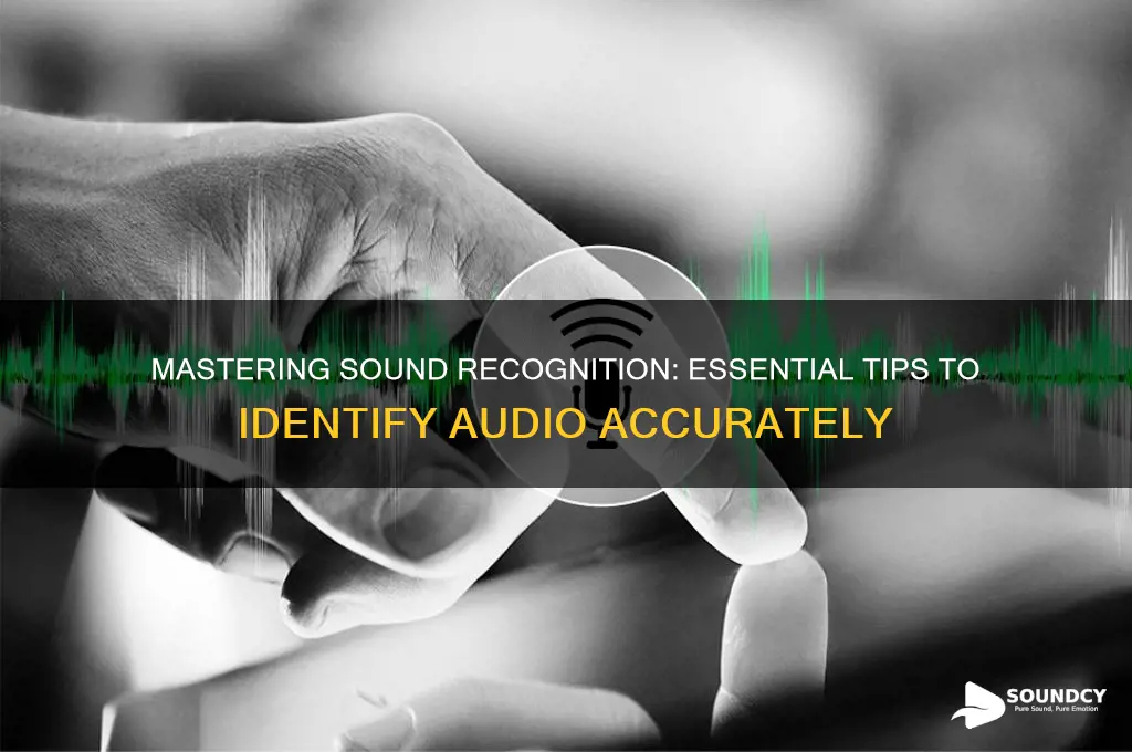 how to recognize a sound
