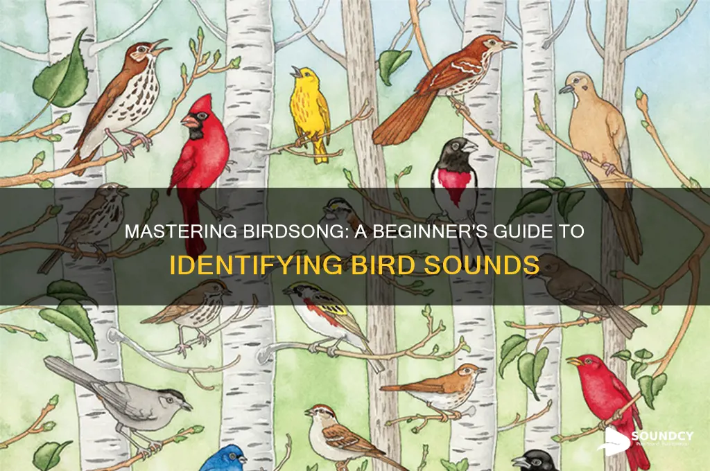 how to recognize bird sounds