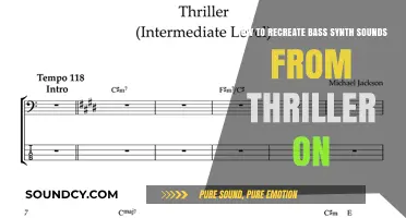 Recreating the Iconic Bass Synth Sounds of Thriller