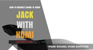 Redirecting Sound to Audio Jack with HDMI: A Comprehensive Guide