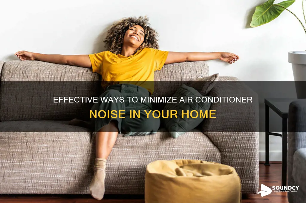 how to reduce ac sound