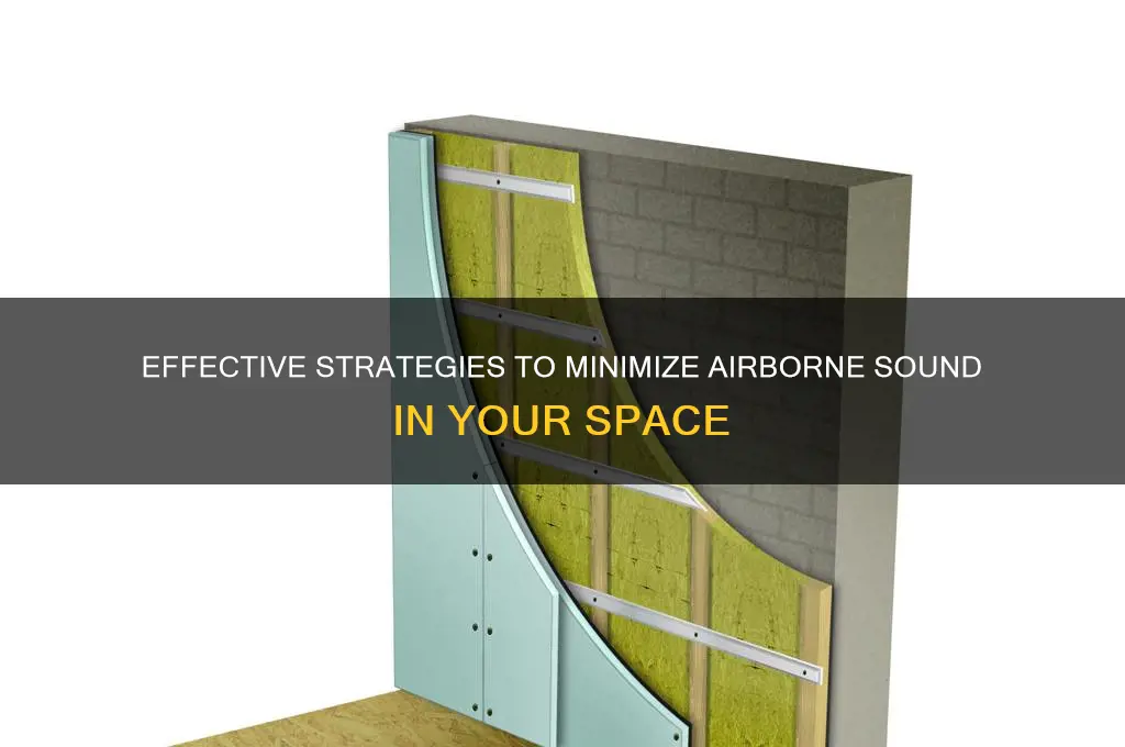 how to reduce airborne sound
