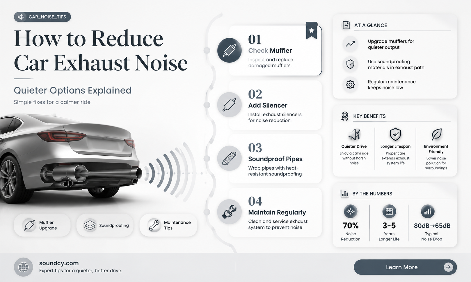 are there exhausts to make your car sound quieter