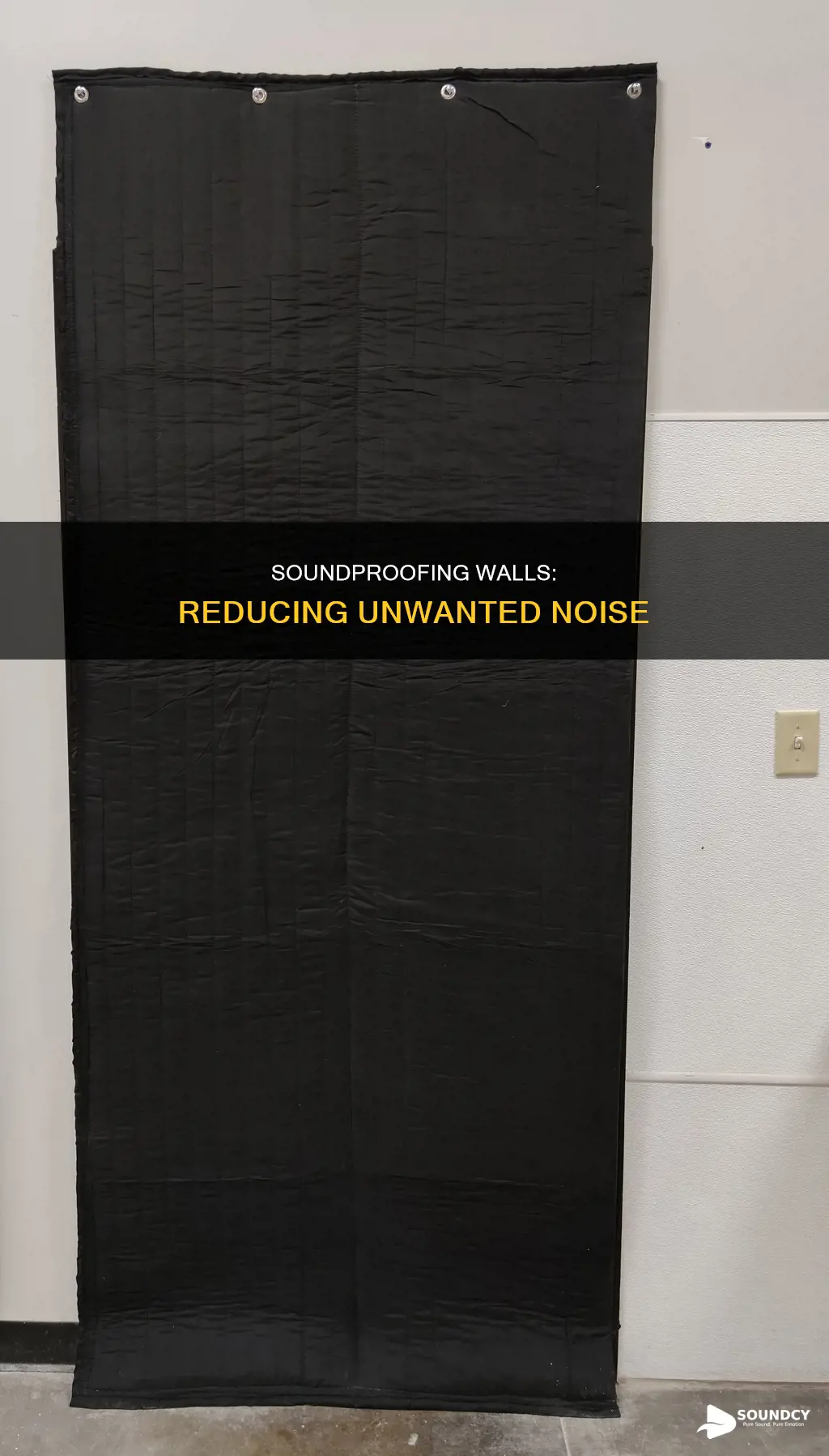 how to reduce sound through walls