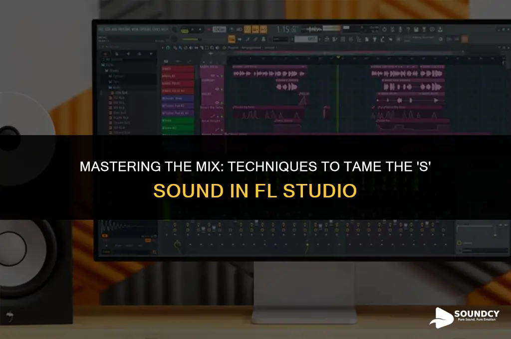 how to reduce the s sound in fl studio