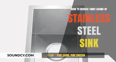 Quieting the Clang: Tips to Reduce Tinny Sound of Stainless Steel Sinks