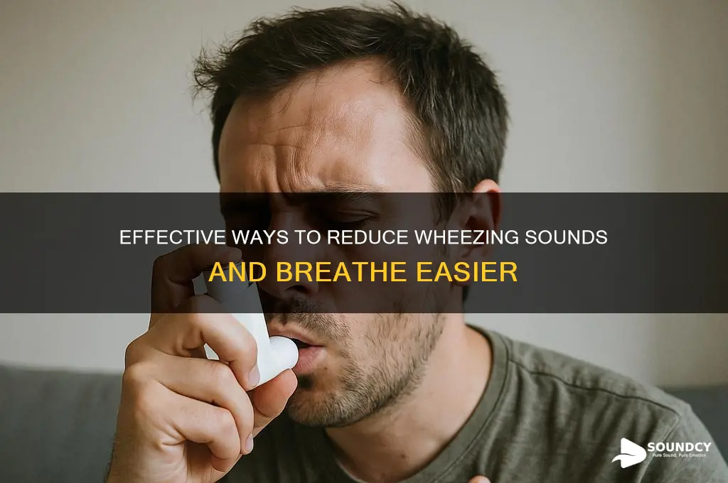 how to reduce wheezing sound