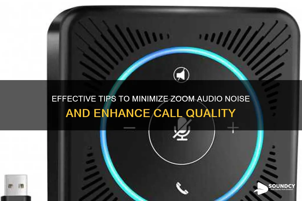 how to reduce zoom sound