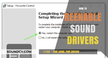 Quick Fix: Re-Enable Sound Drivers and Restore Audio on Your PC