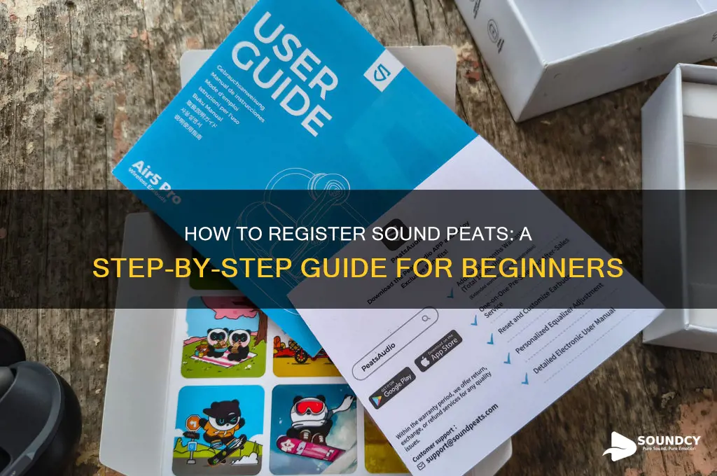 how to register sound peats