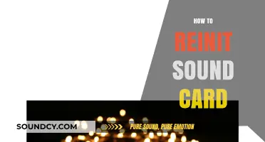 Quick Fix: Reinitialize Your Sound Card and Restore Audio Functionality