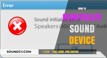 Quick Fix: Reinitialize Your Sound Device in Simple Steps
