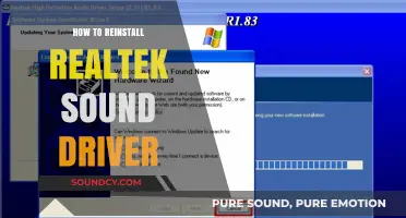 Reinstalling Realtek Sound Driver: A Step-by-Step Guide