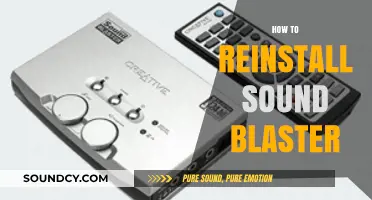 Reinstall Sound Blaster: Step-by-Step Guide to Restore Audio Functionality