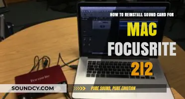 Reinstalling Your Focusrite 2i2 Sound Card on Mac: A Step-by-Step Guide