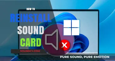 Reinstall Your Sound Card: A Step-by-Step Troubleshooting Guide