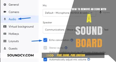 Mastering Sound: A Guide to Eliminating Echo on Your Soundboard