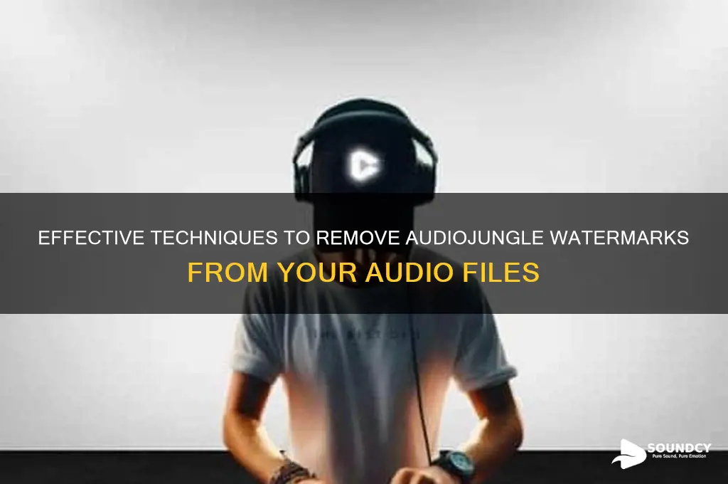 how to remove audiojungle sound
