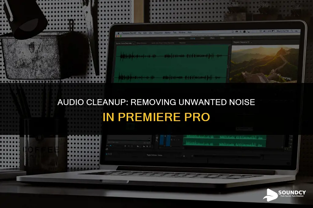 how to remove bad sound from audio premiere pro