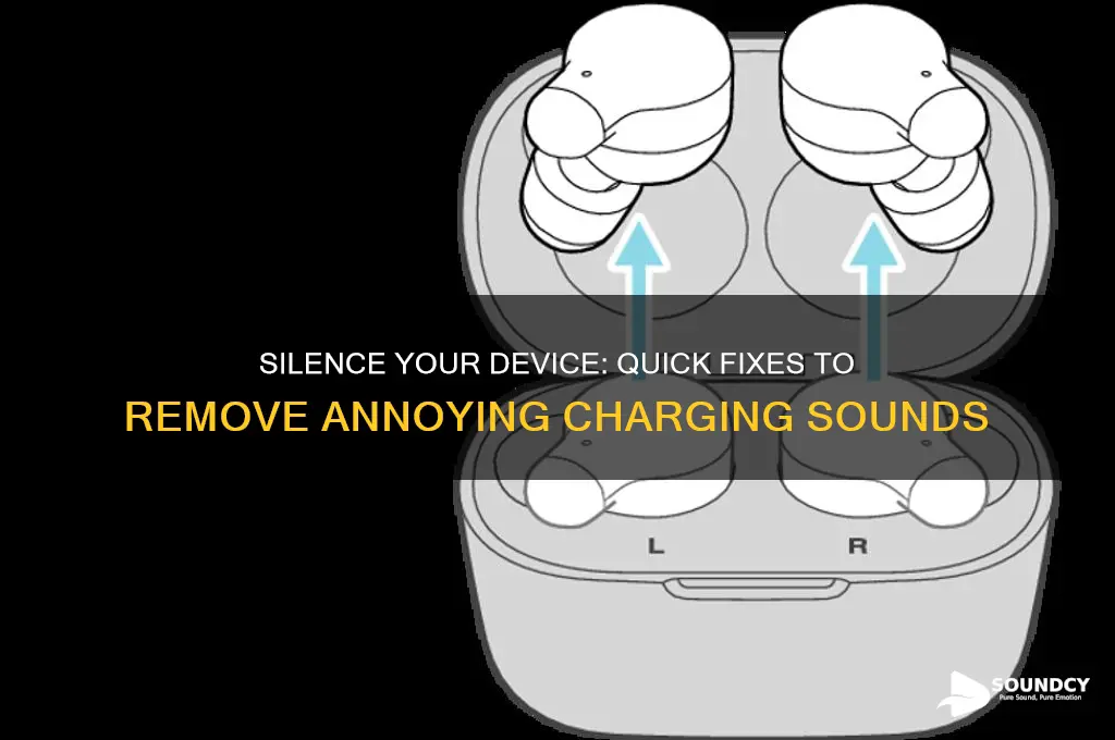 how to remove charging sound
