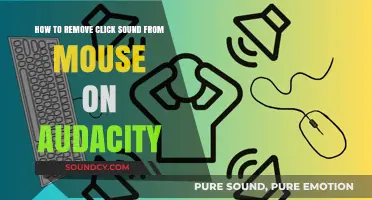 Silencing Clicks: A Guide to Removing Mouse Sounds in Audacity