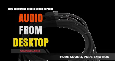 Efficiently Remove Elgato Sound Capture Audio from Desktop: A Guide