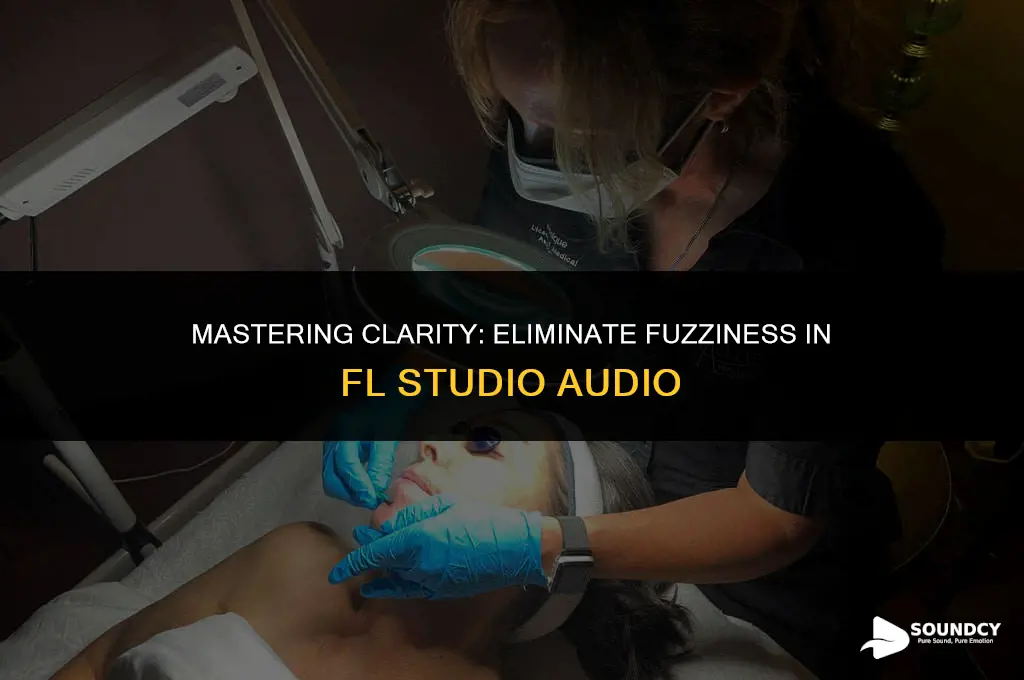how to remove fuzzy sound from audio fl studio