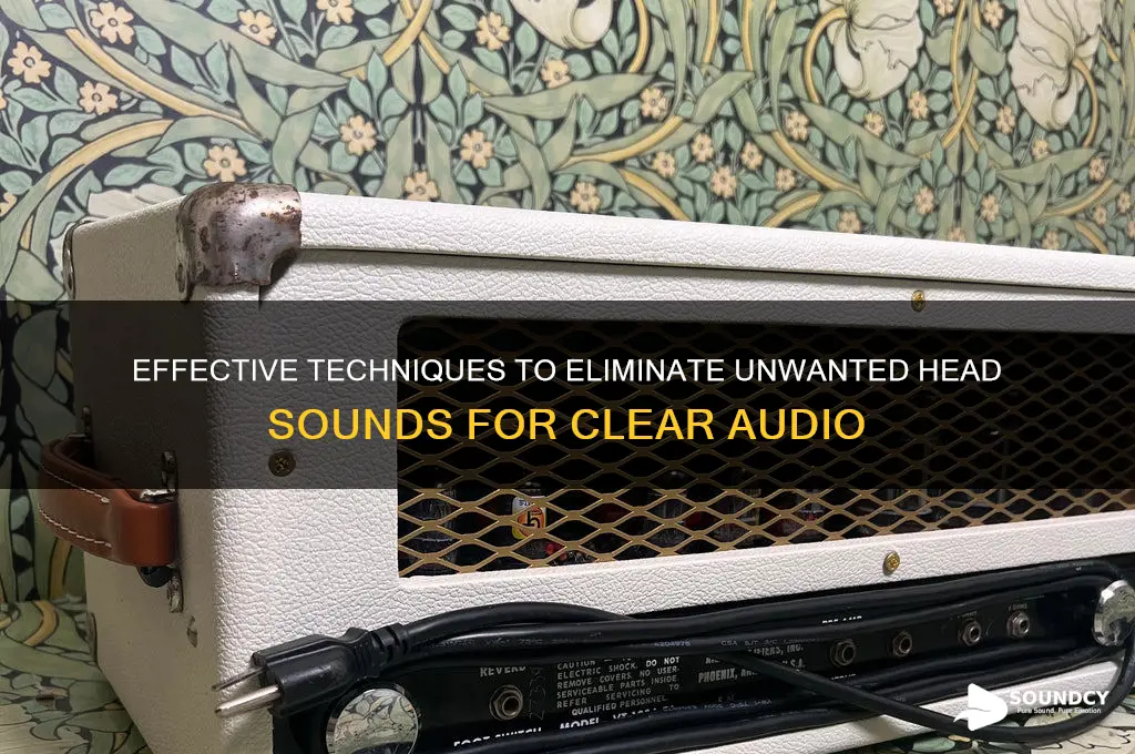 how to remove head sounds